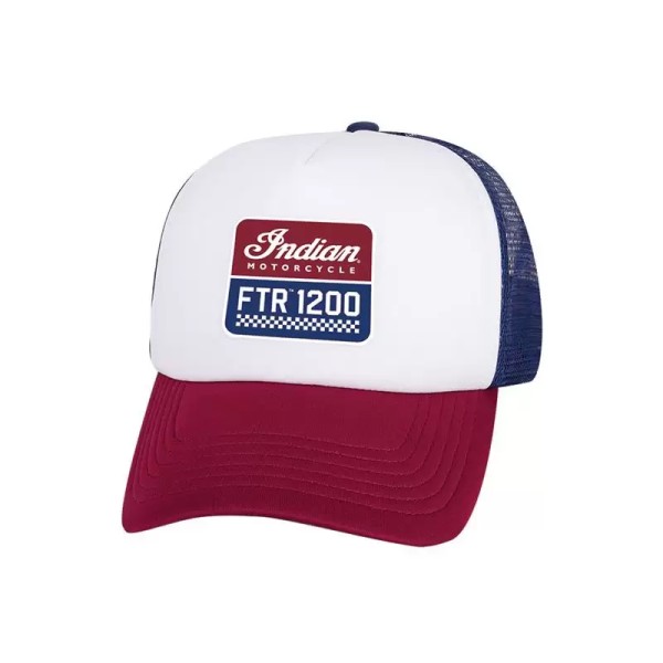 Indian 1200 Trucker Hat Red/Wht/Blue